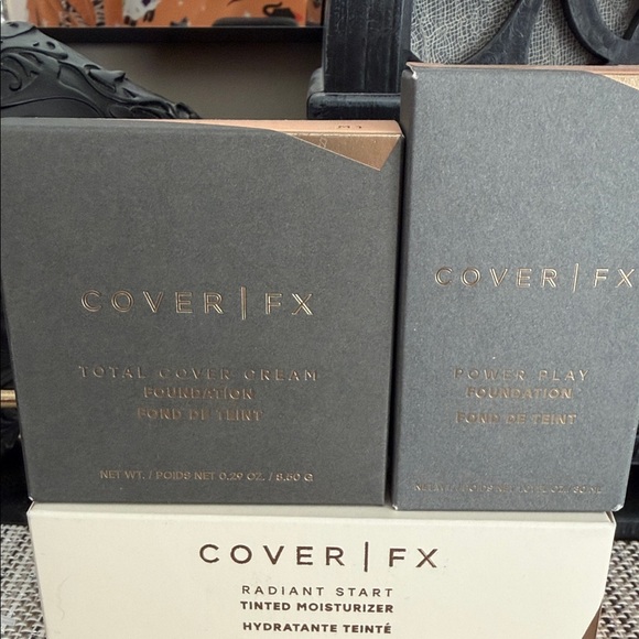 COVER FX Other - COVER FX 2 Foundations- cream and liquid-& illuminating moisturizer SOLD OUT